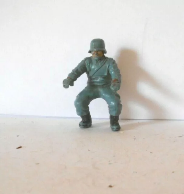 Britains WW2 German Army Motorcycle rider figure