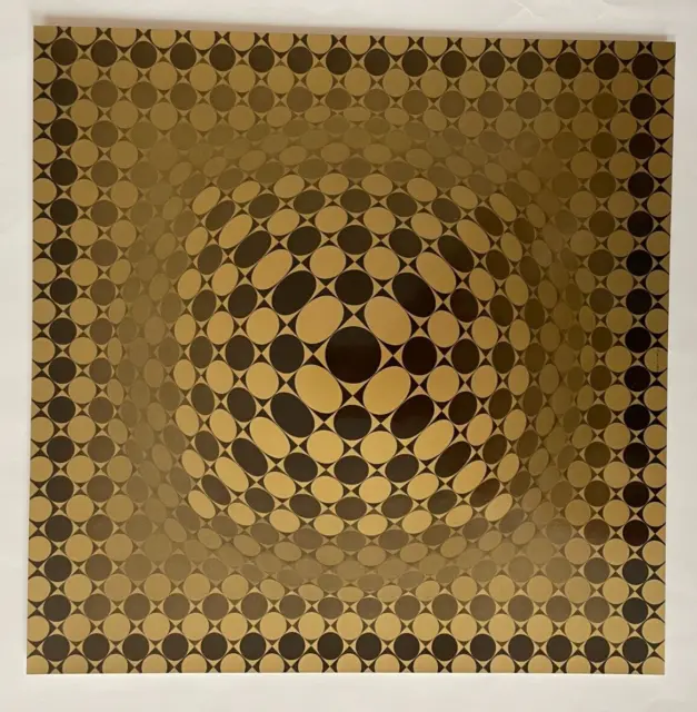 Victor Vasarely "Vega-Jg" 1967 Serigraphie