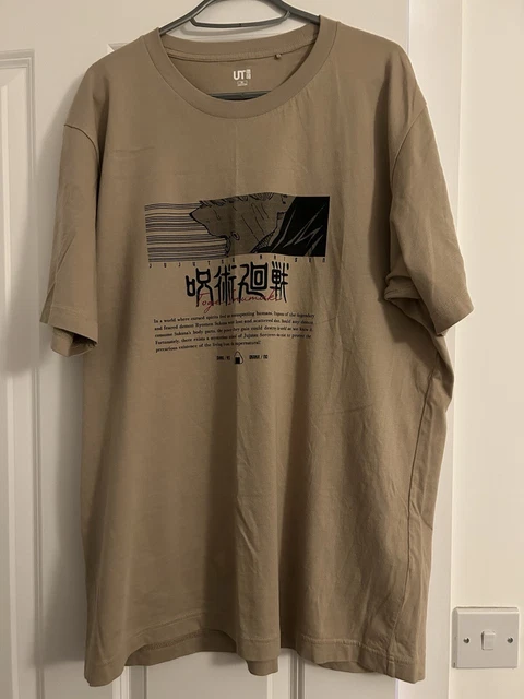 UNIQLO X JUJUTSU Kaisen Manga UT Toge T shirt Japan Size XL US UK size L 22.50 PicClick UK