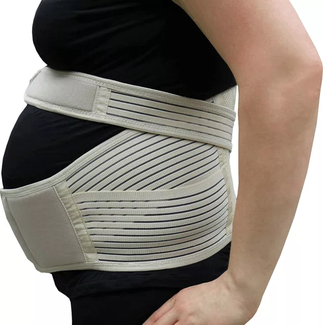 Pregnancy Support Belt Maternity Belly Band Brace Strap Back Lumbar Waist Hip UK