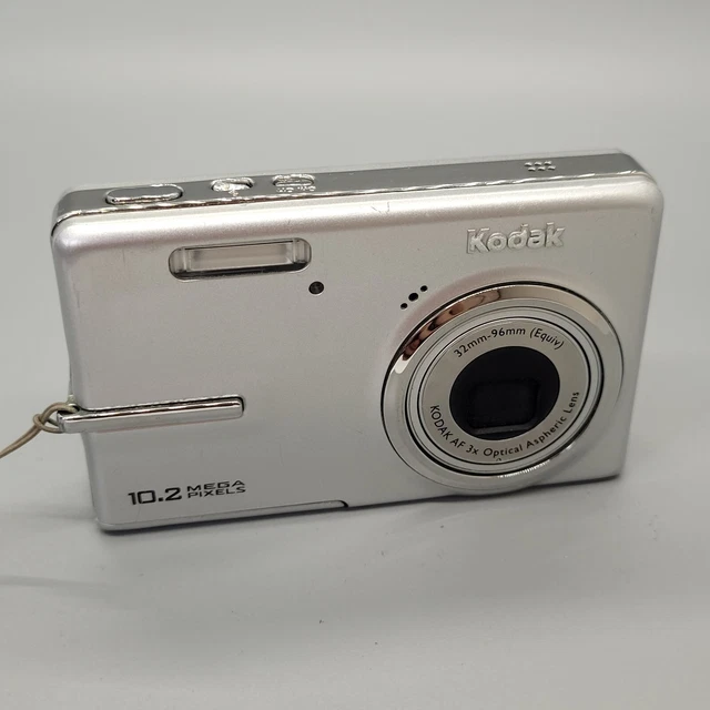 Kodak EasyShare M1073 IS 10.2MP Compact Digital Camera Silver Tested