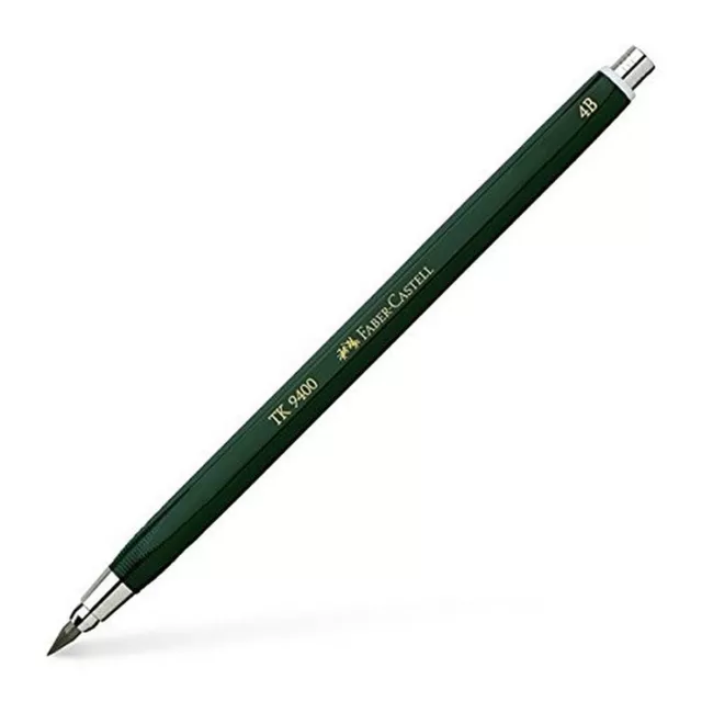 Faber-castell Tk9400 3mm 4b Clutch Pencil 1 green