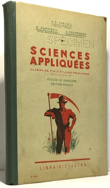SCIENCES APPLIQUÉES - classe de fin d'études primaires - écoles de EUR ...