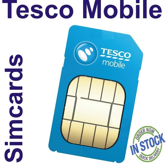 💥 TESCO Mobile Pay as you go (SIM Card +5G Data) Superfast 5G -FREE SHIPPING!