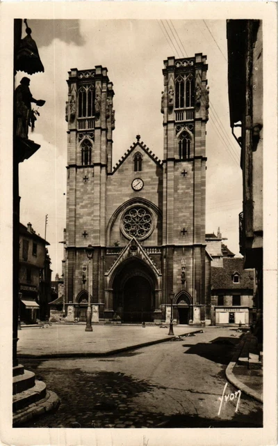 CPA Chalon sur Saone Church of Saint Vincent FRANCE (954107)
