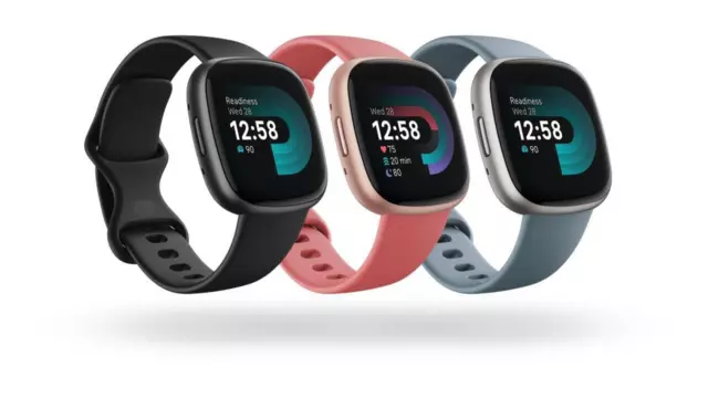 Fitbit Versa 4 Fitness Smartwatch GPS Bluetooth, Waterproof, Heart Rate Tracker