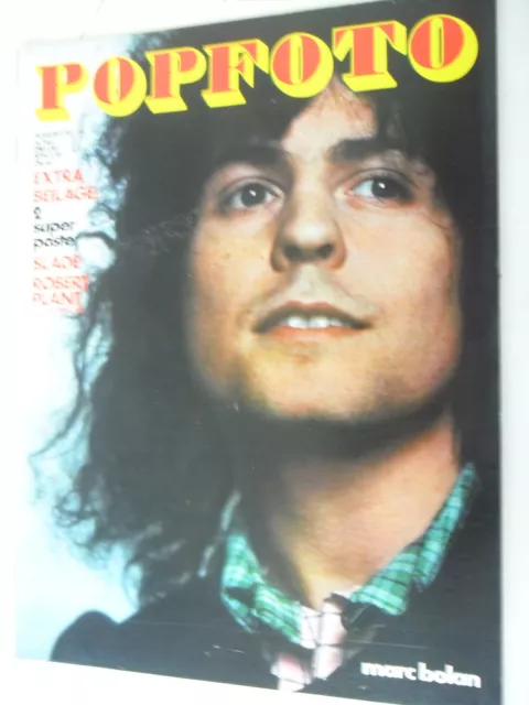 1 x Magazin - Popfoto - August 1972 -   seltene Musikzeitschrift -Z.sehr gut