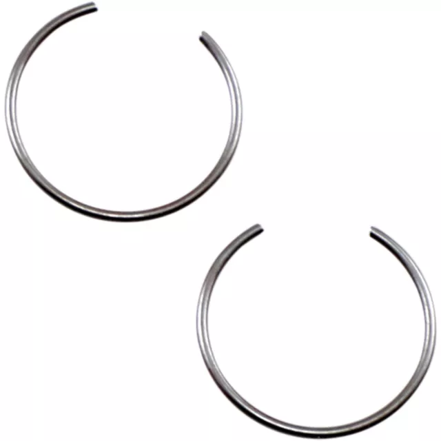 WISECO Wössner Kolbenbolzensicherungsring Kolben Clip Sicherungsclip 24mm paar