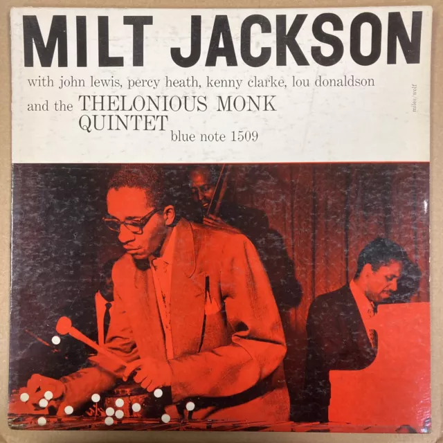 Milt Jackson & Thelonious Monk - Usa Bluenote Dg West 63Rd Rvg Ear Lp -Blp1509