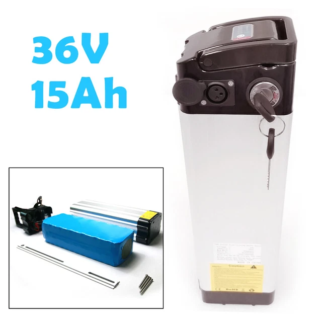 batterie vélo Lithium 36v 14.5 Ah très peu servie avec prise USB et 2