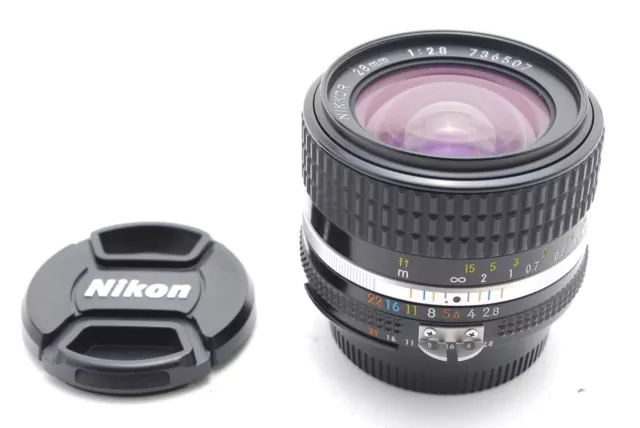 【NEUWERTIG-】Nikon Nikkor Ais Ai-s 28 mm f/2,8 Weitwinkelkamera Objektiv aus Japan