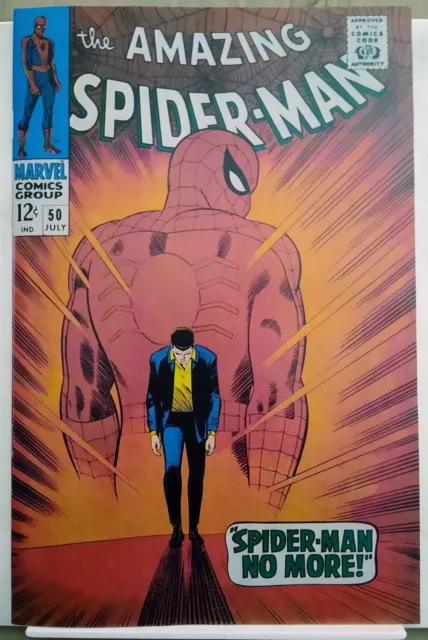 The Amazing Spider-Man #50 (1967, Cover Replaced, 1st Kingpin Appearance) ✨KEY✨