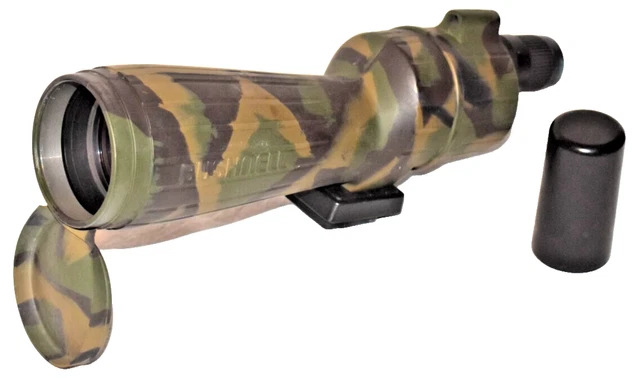 BUSHNELL SPACEMASTER CAMO Armored Field Kit 60mm Spotting Scope Tripod ...