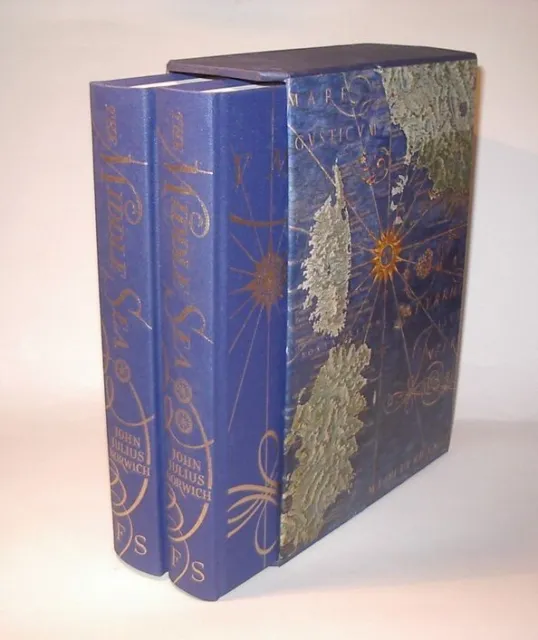 The Middle Sea by John Julius Norwich (Folio Society) 2-volume set in slipcase