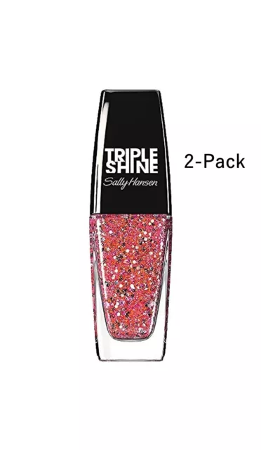 2-Pack Sally Hansen Triple Éclat Ongle Couleur .33 Fl OZ - 310 Twinkled Rose