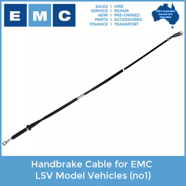 Handbrake Cable for EMC LSV Electric Vehicles (no1)