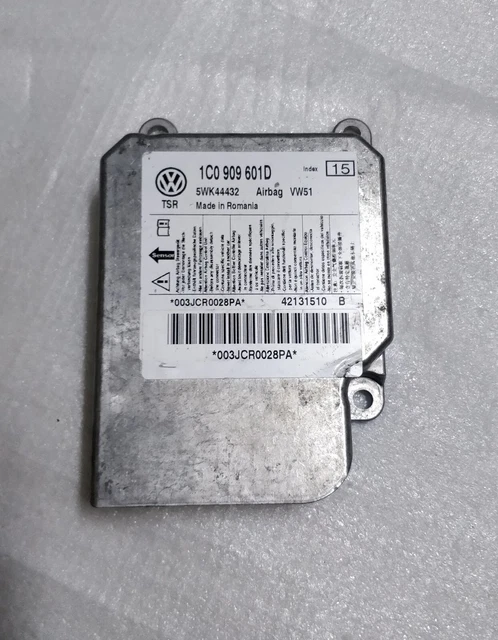 VW ECU SRS Module 1C0909601D New Golf Mk4 Bora Polo Lupo EUR 165,23 ...