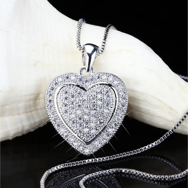Collier Pendentif Femme Or Plaqué 24K Œil Zirconia Bleu - Chaîne Inox Sans Nickel | DJADEE