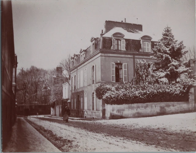 Tirage Citrate Vintage D'Albi - Les Moulins, Circa 1900, Format 8x11 Cm