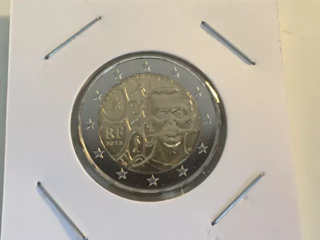 2 Euro France 2013 Pierre De Coubertin Commemorative Neuve