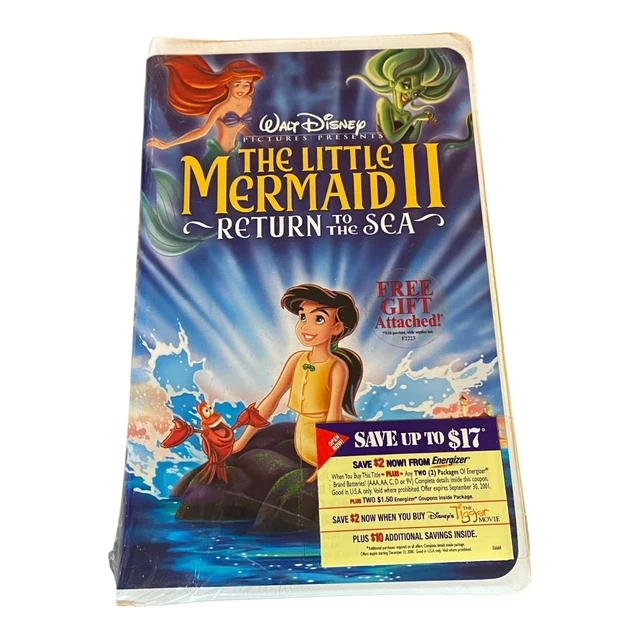 LITTLE MERMAID II Return to the Sea (VHS, 2000) Factory Sealed New ...