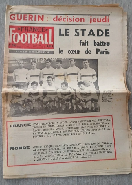 Football 20/10/1970 Le Sommet St-etienne - Om + Rc Strasbourg 70-71