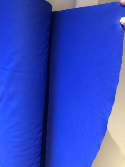 Blauer Wollfilz Filz Filzstoff Stoff ca. 2,00 X 1,75m, ca. 1,5 mm stark