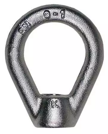 Ken Forging En-8-316Ss Oval Eye Nut, 3/4"-10 Thread Size, 3/4 In Thread Lg, 316