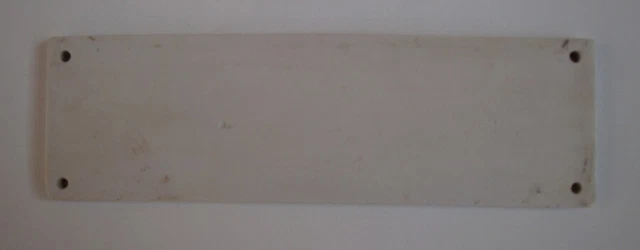 Door Plate Bistro French Style Porcelain 2