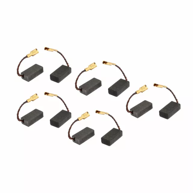 Lot De 10 Balais Charbon Pour Meuleuse - Dimensions 15x8x5 Mm, Par Uxcell
