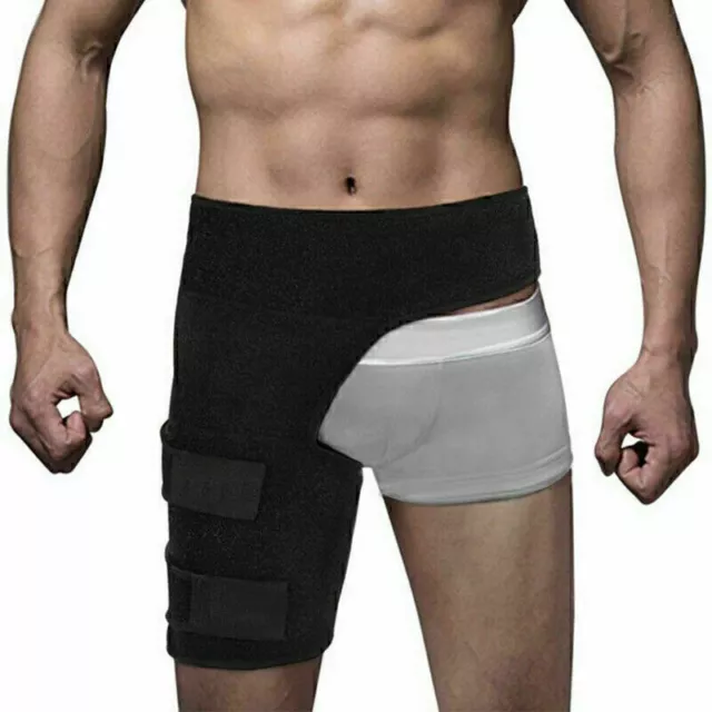 Hüft Oberschenkelbandage Hip Oberschenkel Verstellbare Neopren Bandage NEU