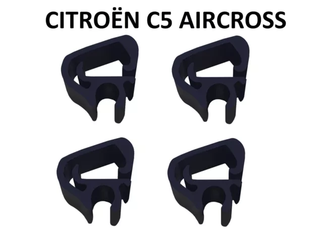 4x clip tubo braccio tergicristallo tergicristalli anteriore Citroën C5 Aircross