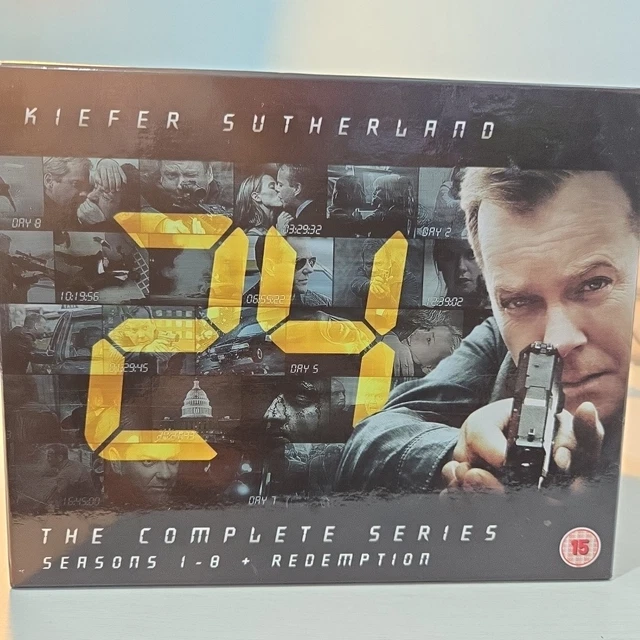24 - COMPLETE Season 1-8 + Redemption (New Packaging) [DVD