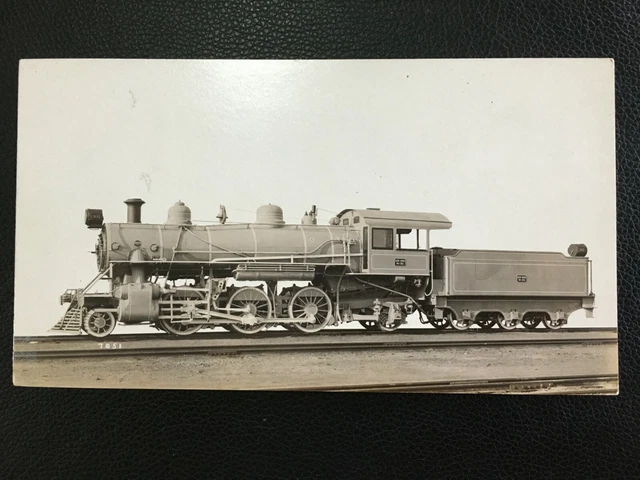 👍 1900s CHINA PEKING HANKOW RAILWAY TRAIN MANUFACTURER PHOTO CARD 北京汉口铁路火车