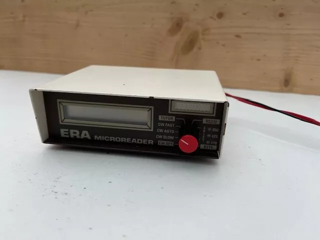 ERA Microreader/Morse Code and RTTY Decoder