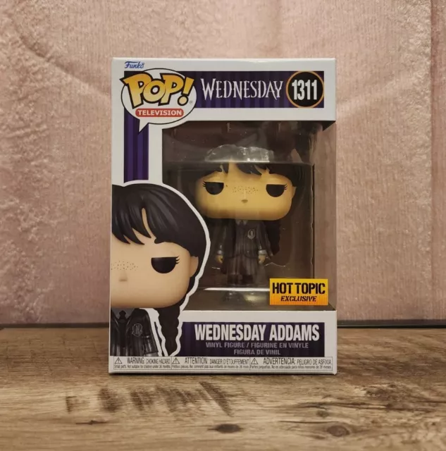 Funko Pop Television Netflix Wednesday Addams Metallic Hot Topic Exclusive