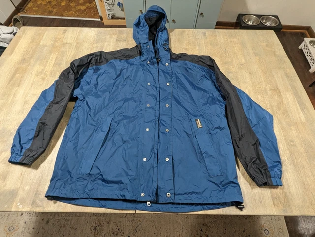 Gander Mountain Guide Series Nylon Waterproof Hooded Jacket Windbreaker Mens 2XL