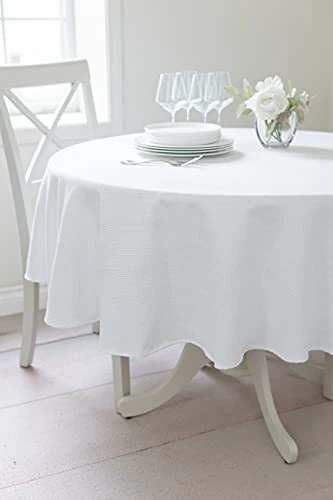 Textured Fabric Table Cloth, for Everyday Home Dining, Parties, Weddings &