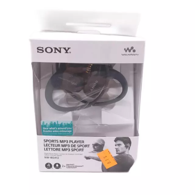 Sony NW-WS413 All in One 4GB wasserdichter Walkman Sport-Musik-Player (119,00)