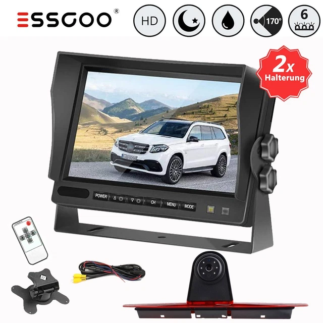 Telecamera di retromarcia luce freno con monitor 7" per VW Crafter Mercedes Benz Sprinter