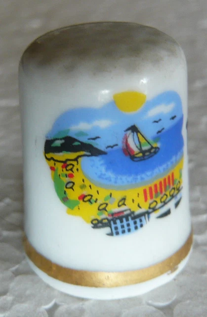 Dé à Coudre Porcelaine Birchcroft - Collection Vietnam - Boîte Cadeau Incluse