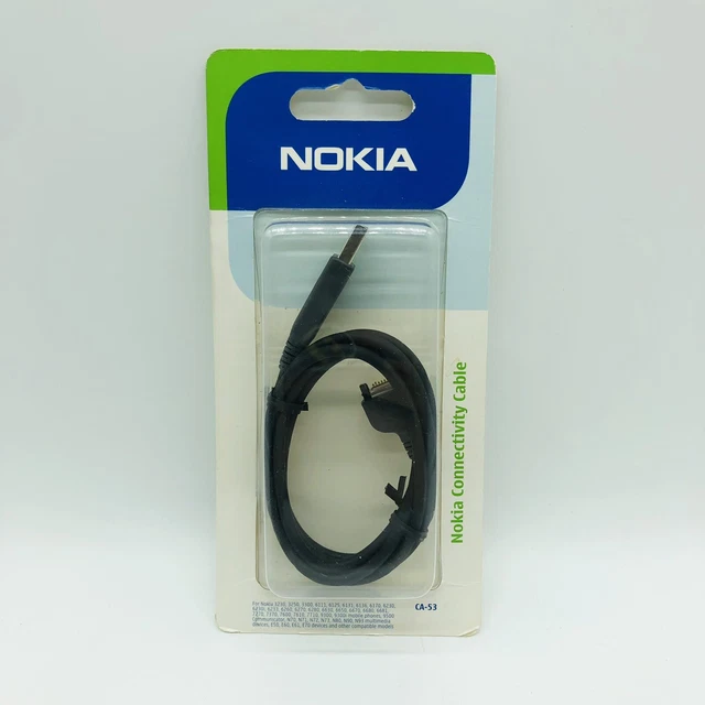 Genuine Nokia CA-53 Data Sync Cable for 6230 6260 6270 9500 E60 E70 N71 N92 3250