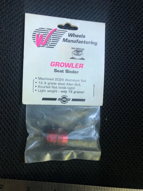 Vintage Growler Wheels Manufacturing Seat Binder Bolt
