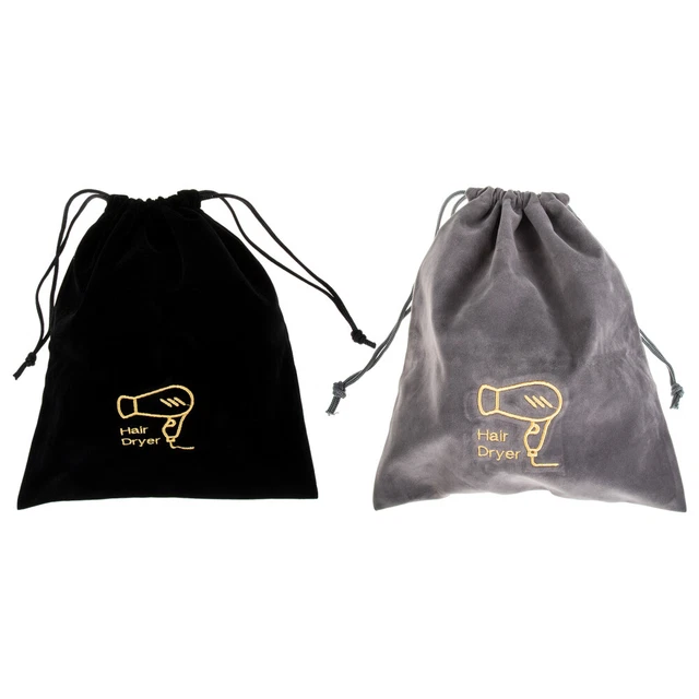 Borsa per asciugacapelli da viaggio contenitori cosmetici a soffio asciugacapelli borsa da viaggio flanella