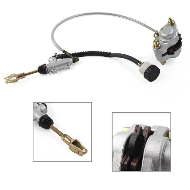 Complete Rear Disc Brake Caliper System For 00-04 Polaris ATV Trail Boss 325/330