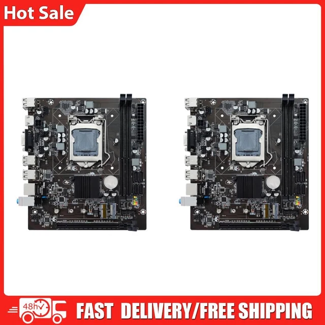 H61 Pc H61 COMPUTER MOTHERBOARD Supports M.2 NVME LGA1155 PC Mainboard DDR3 ...