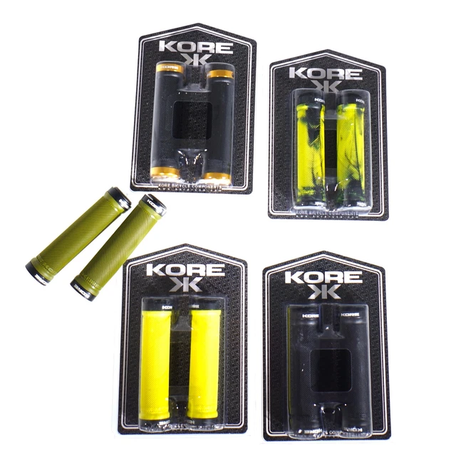 Kore Rivera Lock-On Grips Bike Bicycle handlebar Grip MTB Dirt Jump DH 130mm