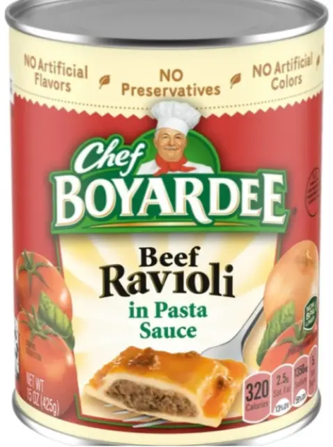 CHEF BOYARDEE  'Beef Ravioli' Pasta in Sauce 425 gr aus USA