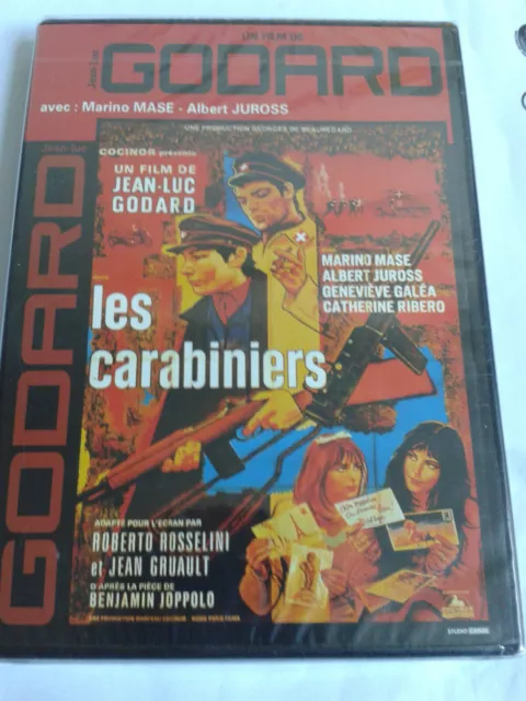 Dvd Neuf Sous Cello : Les Carabiniers (1963) Jean-Luc Godard