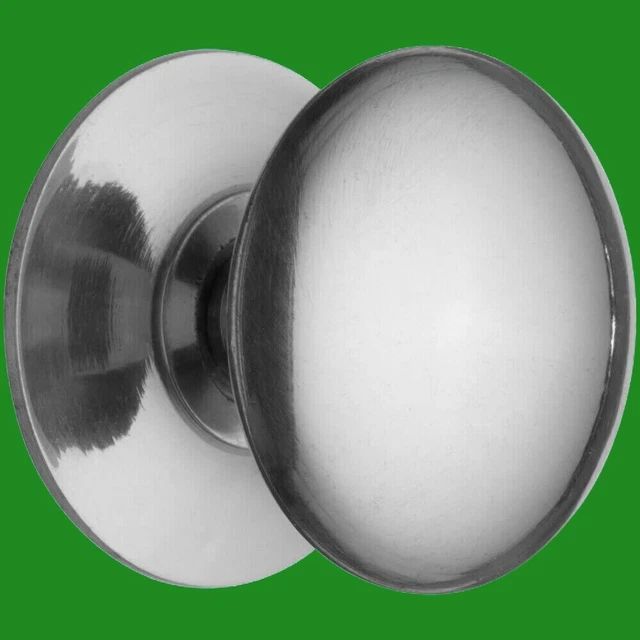 4x 36mm Nickel Satin Effet Ring Tiroir Placard Porte Poignées Tirer Boutons